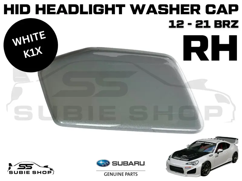 Oem New Genuine Headlight Washer Cap Cover 12-16 Subaru Brz Zc6 Right White K1x R 1