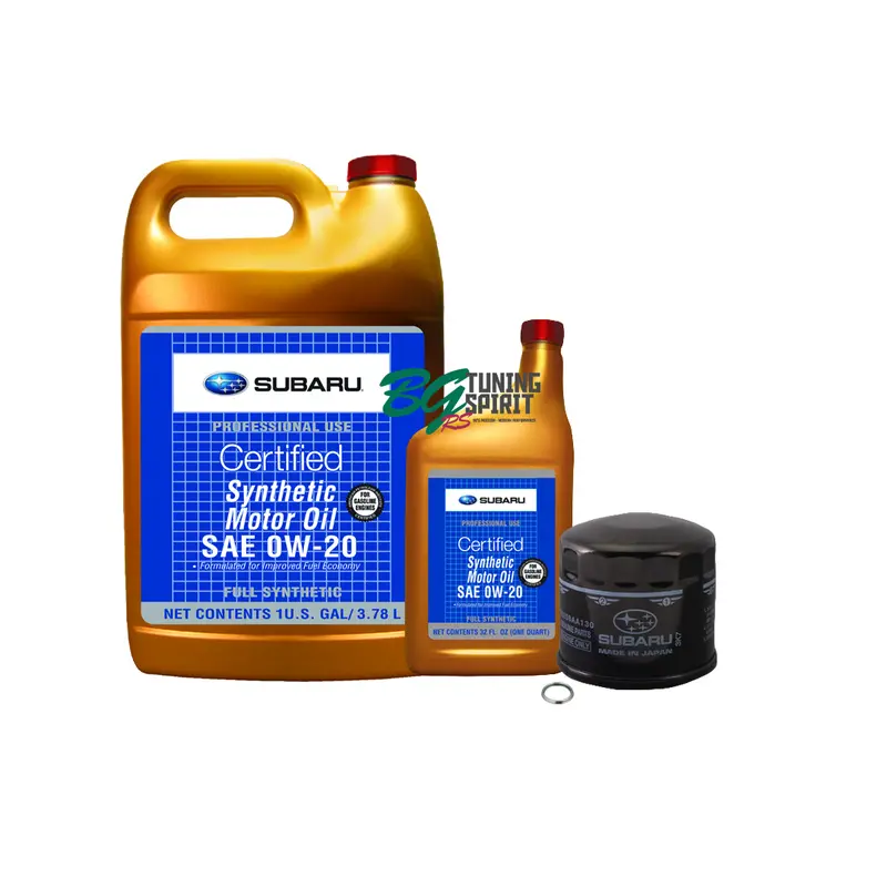 Oem Subaru 0W20 Fa20/Fa24 Oil Maintenance Kit For 2013+ Frs/Brz/86 2022+ Brz/Gr86 1