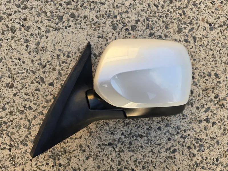 Oem Subaru Forester Sh 08 - 10 Factory Left Passenger Side View Mirror White 37J 1