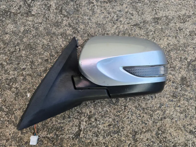 Oem Subaru Forester Sh 11 -12 Factory Left Passenger Side View Mirror Silver C6z 1