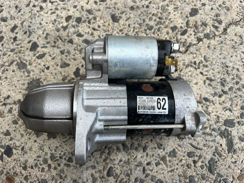 Oem Subaru Forester Sk Fb25 Petrol 2018 - 21 Auto Automatic Engine Starter Motor 1