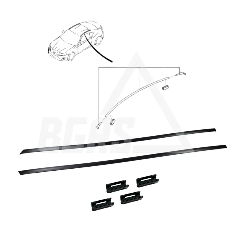 Oem Subaru Roof Molding Kit For 2013-2021 Subaru Brz/Scion Fr-S/Toyota 86 5