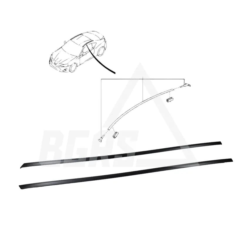 Oem Subaru Roof Molding Kit For 2013-2021 Subaru Brz/Scion Fr-S/Toyota 86 5
