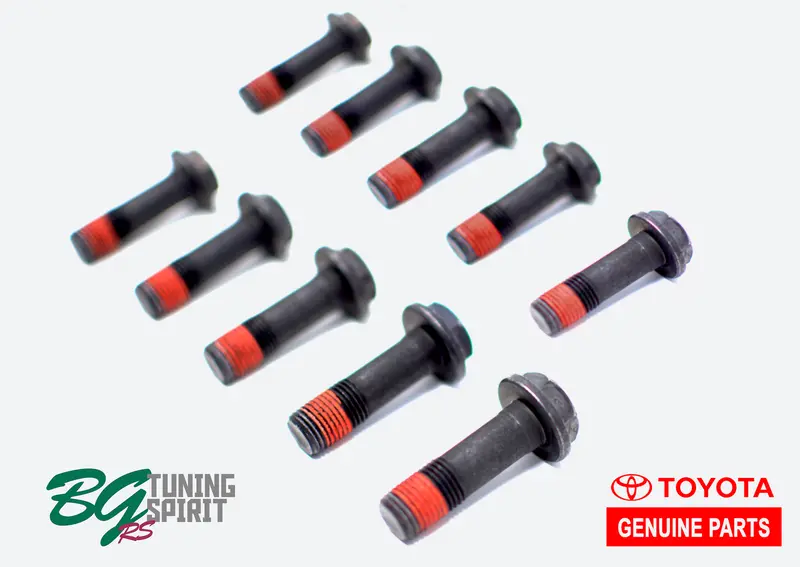 Oem Toyota Sxe10 3Sge Beams Flywheel Bolts 1