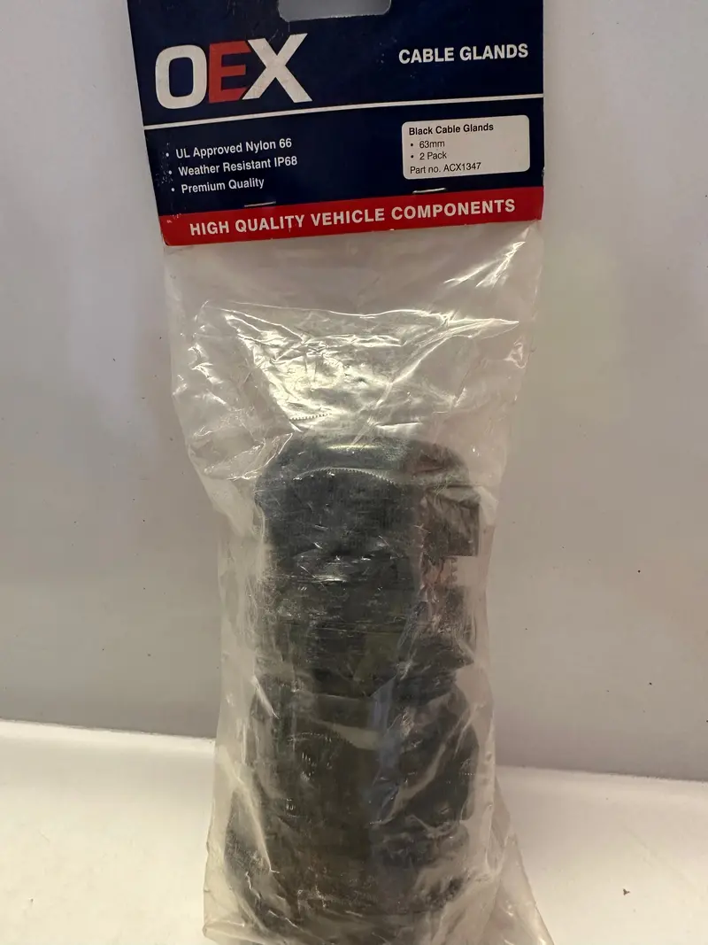 Oex Acx1347 Cable Gland Nylon 63Mm 2Pk 1