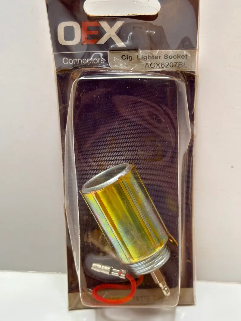 Oex Female Cigarette Lighter Socket Acx6207bl 1