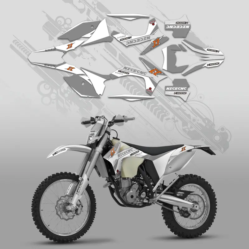 Off-Road Bike Full Graphics Decals Stickers Kit For Ktm Exc 2012-2013 Xc 2011 1