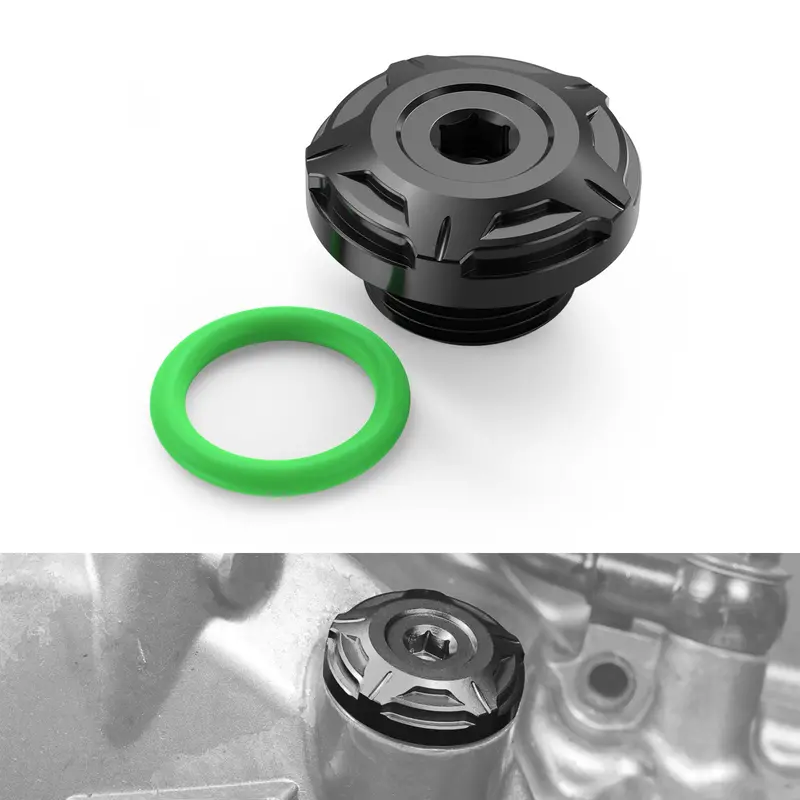 Oil Filler Cover Cap Plug For Suzuki Dr650 S / Se 1996-2024 1