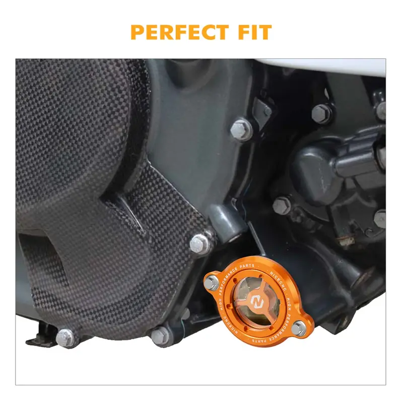 Oil Filter Cover Cap For Ktm Duke/Rc/Adv 125/200/250/390 2