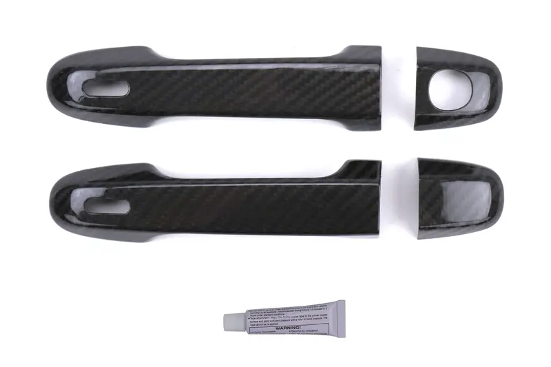 Olm Dry Carbon Fiber Door Handle Cover - 2013-2021 Fr-S Brz 86 -Gloss Carbon Fiber 1