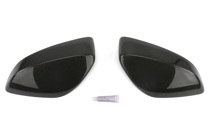 Olm Dry Carbon Fiber Mirror Covers With Gloss Clearcoat (Pair) - 13-21 Fr-S Brz 86 1