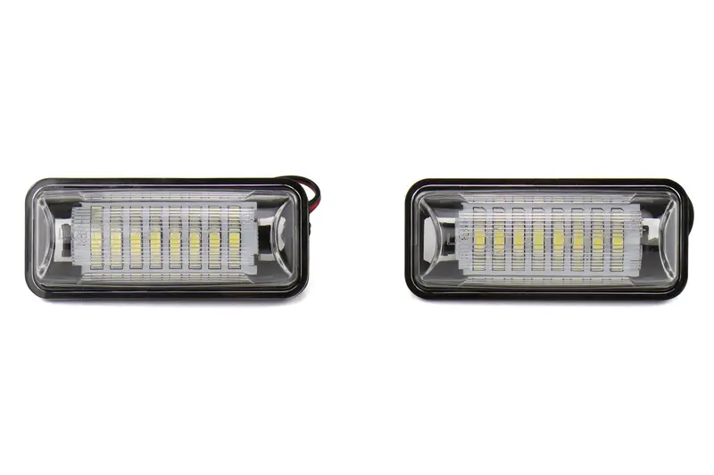 Olm Full Replacement Led License Plate Housings - Toyota Subaru 1