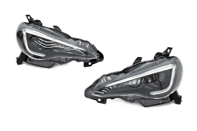 Olm Sequential Style Headlights W 6000K Hid - 2013-2021 Fr-S Brz 86 1