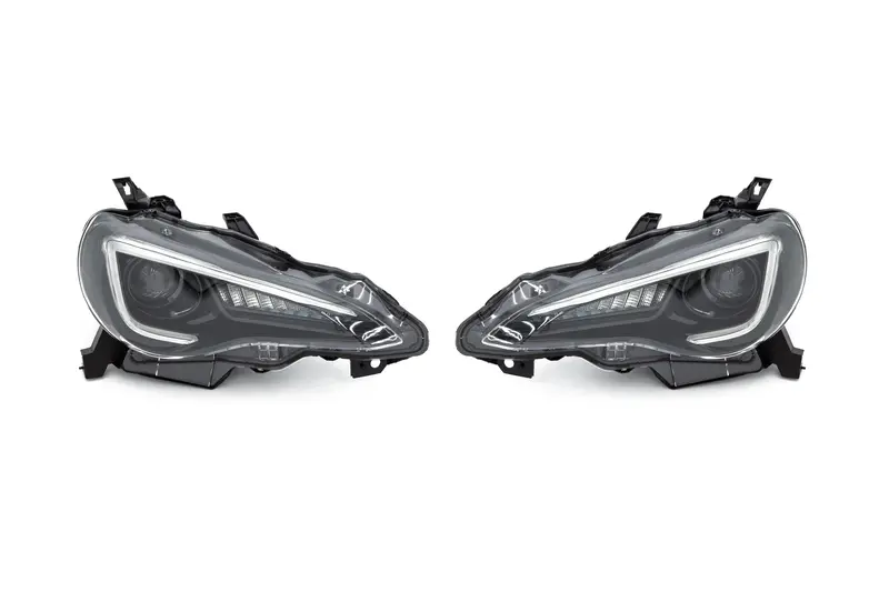 Olm Sequential Style Headlights W 6000K Hid - 2013-2021 Fr-S Brz 86 2