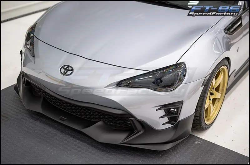 Olm Tr Style Front Bumper Skirt Cover - 17-21 86 1