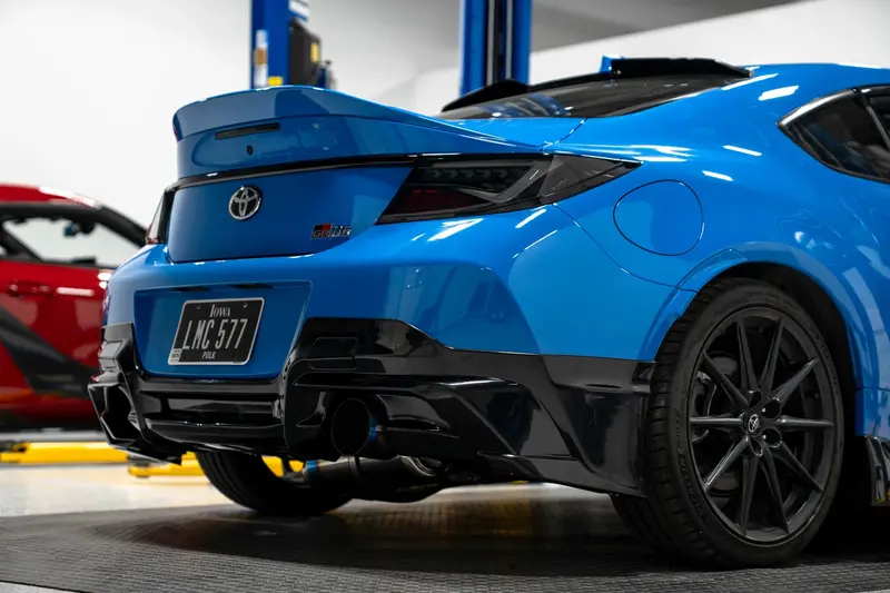 Olm Tr Style Rear Bumper Lip (Unpainted) - 2022-2026 Gr86 Brz 1