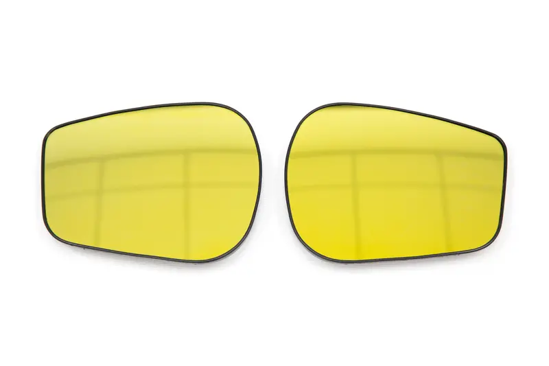 Olm Wide Angle Convex Mirrors With Defrosters (Golden) - 13-21 Fr-S Brz 86 1