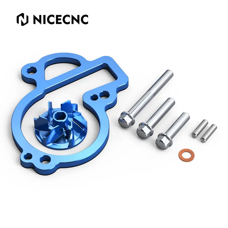 Oversized Water Pump Impeller Cooler Kit For Ktm 450 500 Exc-F/Xcf-W Husqvarna 450 500 Fe/Fx 17-24 Gas Gas 450 Mc F/ Ex F/Ec F 21-24 2