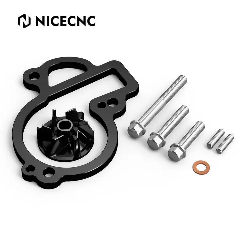 Oversized Water Pump Impeller Cooler Kit For Ktm 450 500 Exc-F/Xcf-W Husqvarna 450 500 Fe/Fx 17-24 Gas Gas 450 Mc F/ Ex F/Ec F 21-24 3