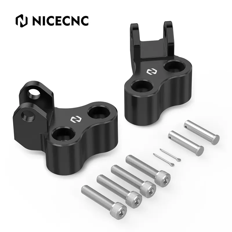 Pair Lowered Footpeg Brackets For Suzuki Dr650 S / Se 1996-2024 1