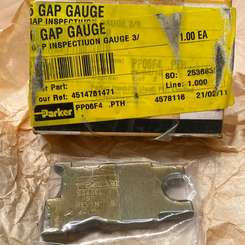 Parker Gap Inspection Gauge Pt-Cg-6T 1