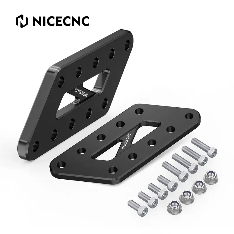 Passenger Foot Peg Support Extension Relocation Brackets For Suzuki Dr650 S / Se 1