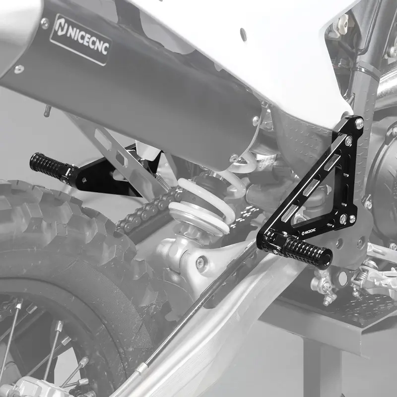 Passenger Foot Pegs Footrest Kit For Ktm 350 500 Exc-F 2024-2025 2