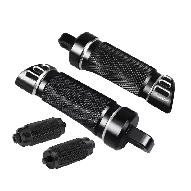 Passenger Footpegs Footrests + Shifter Pegs For Harley Road King Street Glide 3