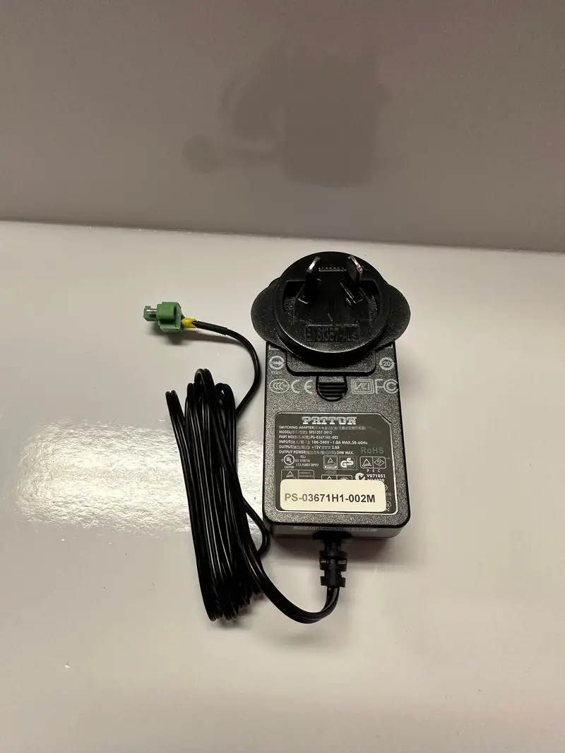 Patton Ps-03671H1-002H Power Adapter 12V, 2A 1