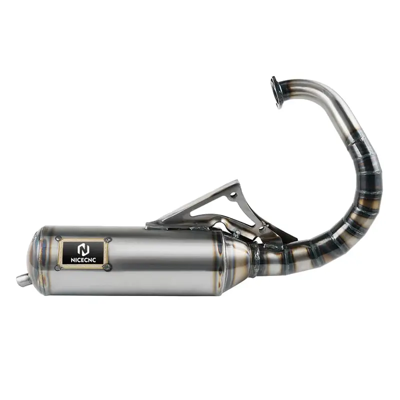 Performance Exhaust Muffler Pipe Kit For Honda Dio Sa50 Sr50 Sk50 Sym Dd50 Kymco Zx Dj 1
