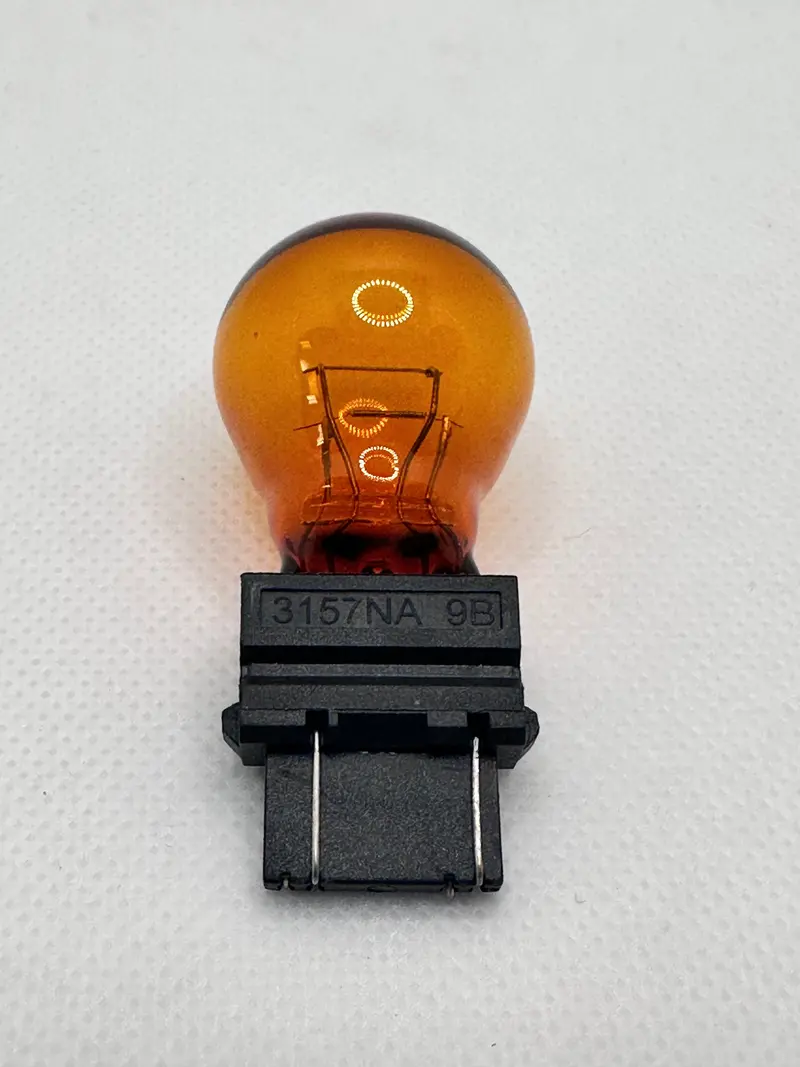 Phillips 3157Na Genuine 12V 27/7W Amber Globe - Single 1