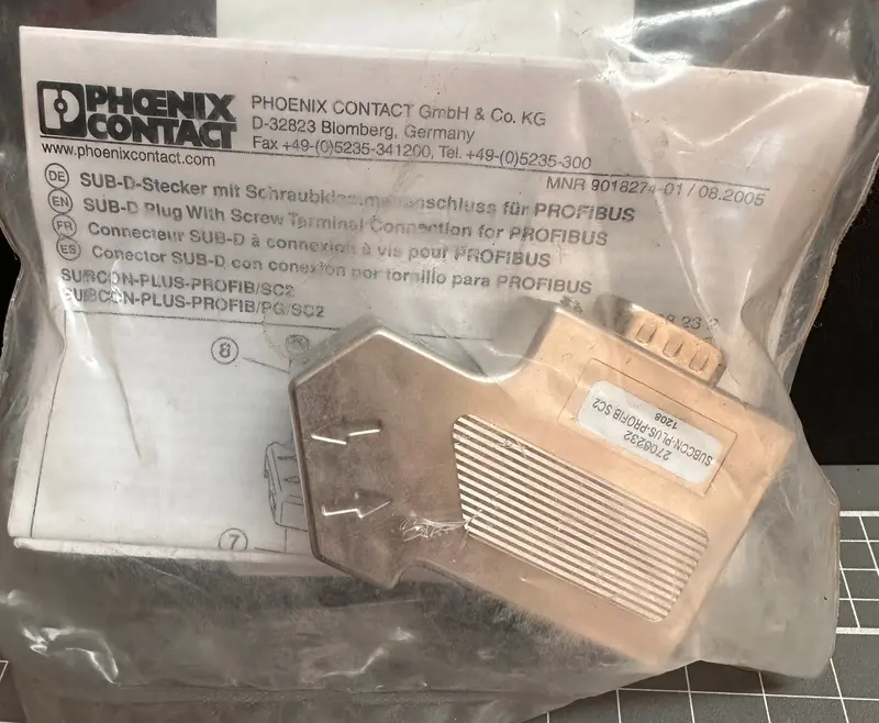 Phoenix Contact Subcon-Plus-Profib/Sc2 - D-Sub Bus Connector 2708282 1