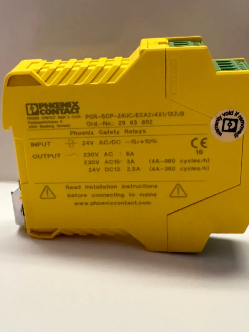Phoenix Contract Psr-Scp-24Uc/Esa2/4X1/1X2/B - Safety Relay (2963802) 2