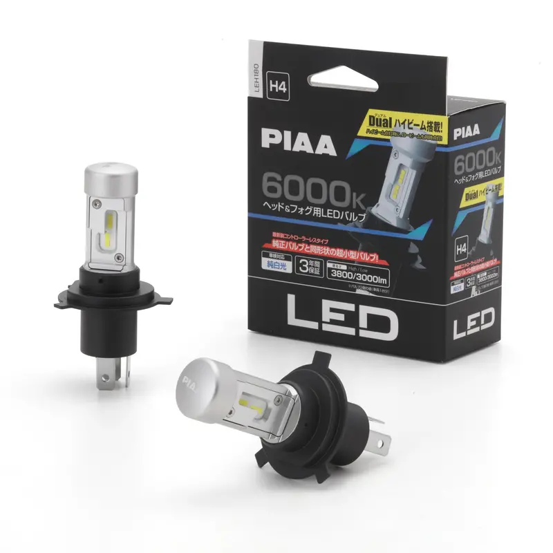 Piaa Leh180 Headlight And Fog Lights Led Bulb H4 1