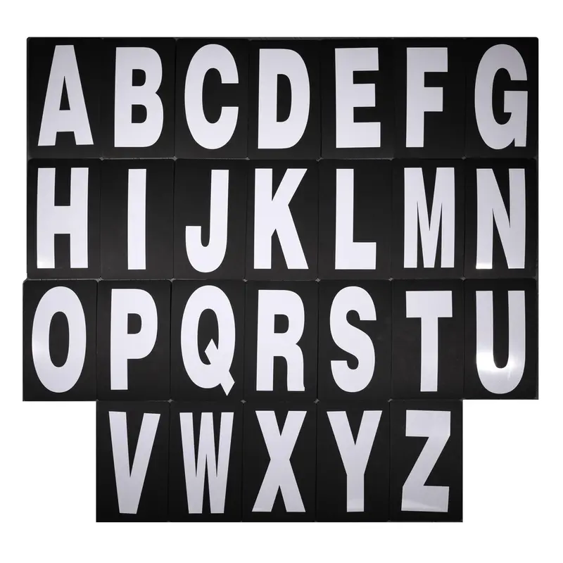 Pit Board Letter Kit 1