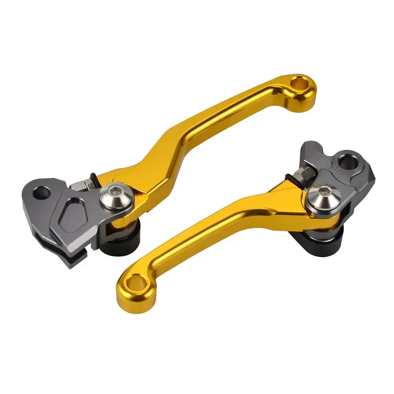Pivot Brake Clutch Levers For Kawasaki Kx65 Kx85 Kx100 Kx125 Kx250 Suzuki Rm65 1