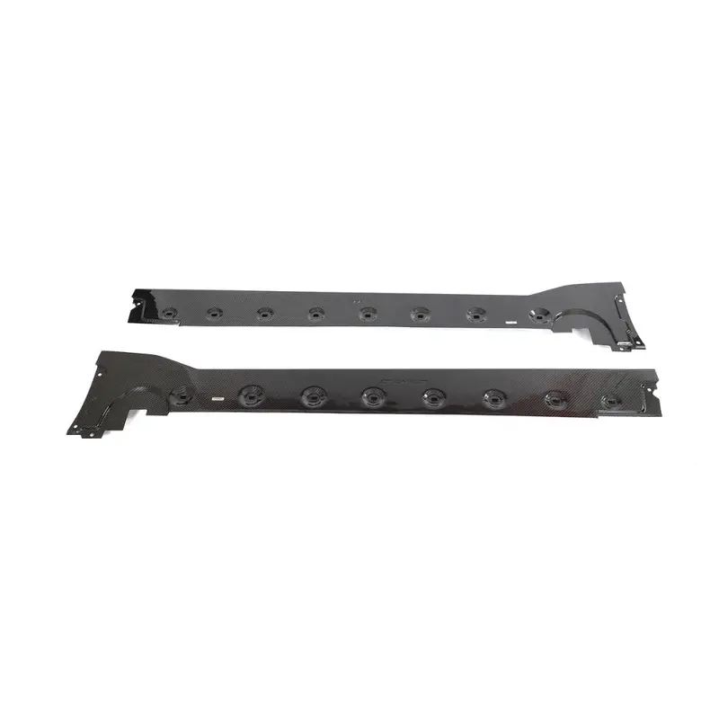 Porsche 911 992 Turbo S Carbon Fibre Side Skirts - Ct Design 1
