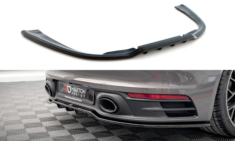 Porsche 911 Carrera 4S 992 Rear Splitter (With Vertical Bars) 1