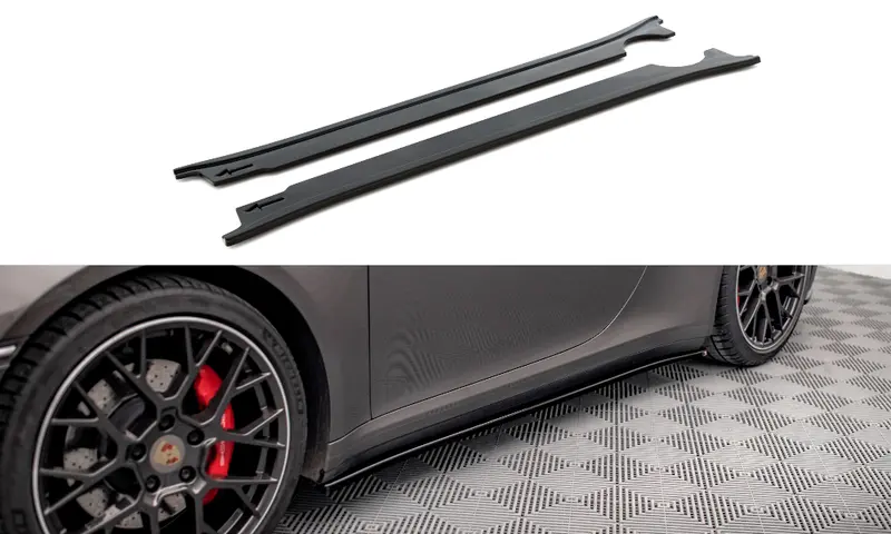 Porsche 911 Carrera 4S 992 Side Skirts Diffusers 2019- 1
