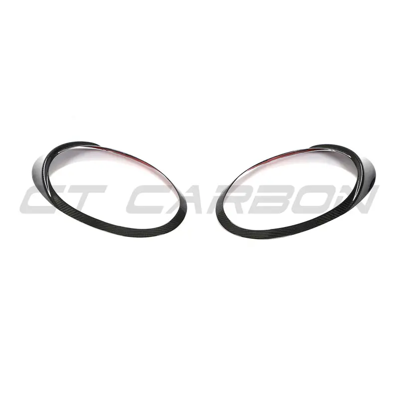 Porsche 991 911 2012-2021 Carbon Fibre Headlight Eyebrows 1