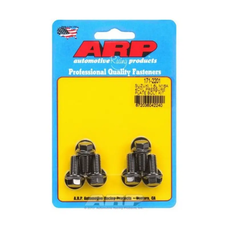 Pressure Plate Bolt Kit <Br> Suzuki Swift Sport M16a Engine <Br> 2005-2017 1
