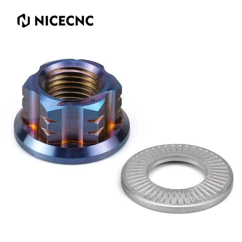 Primary Belt Pulley Nut Rear Axle Nut For Surron Light Bee X/ S/ L1e Segway X160 X260 1