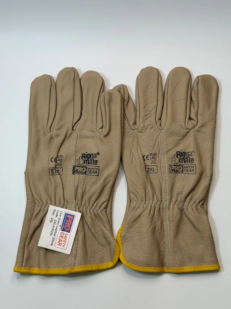 Pro Choice Riggamate Cow Grain Leather Gloves, Cgl41d2xl 1
