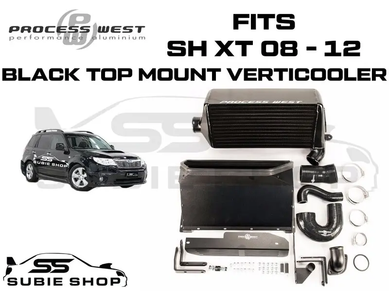 Process West Verticooler Top Mount Intercooler Kit For Subaru Forester Sh 08 -12 1