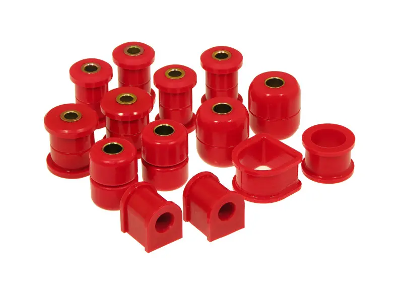 Prothane Complete Total Bushing Kit 1985-1989 Toyota Mr2 - Red 1