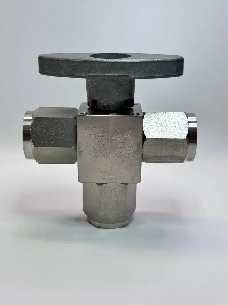 Psb4ns-3B 3 Way L Port Diverter Ball Valve 1