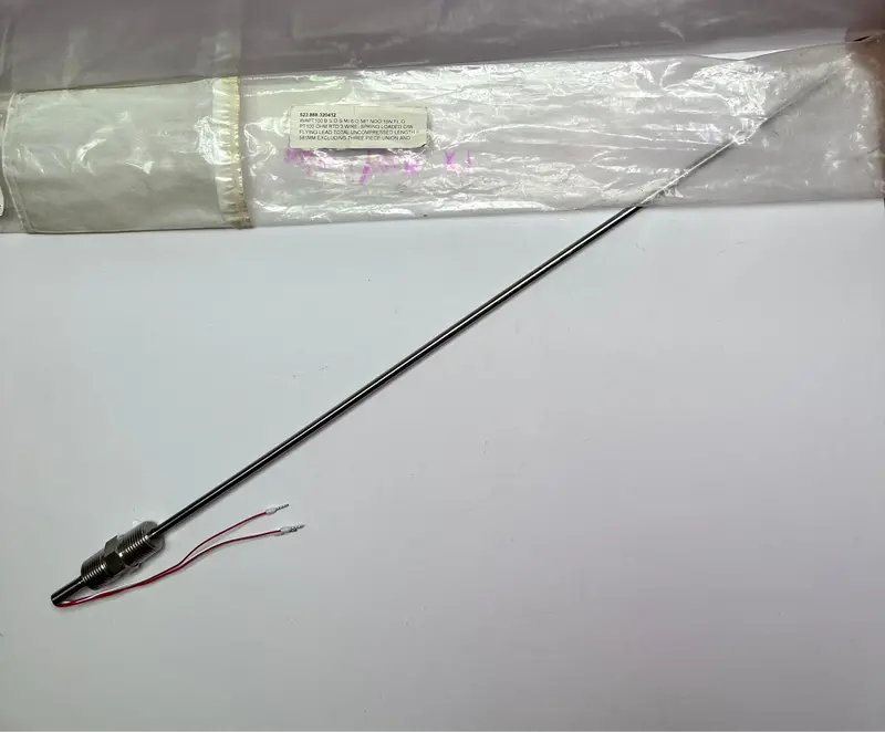 Pt100 Rtd Sensor 6Mm X 581Mm 3 Wire 523.888.320412 1