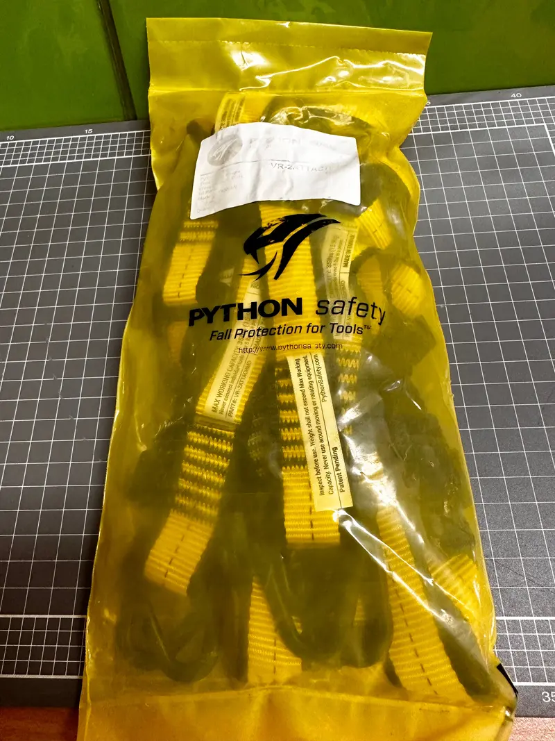 Python Vr-2Attachmd 10Pk Tool Height V-Ring Cinch 1