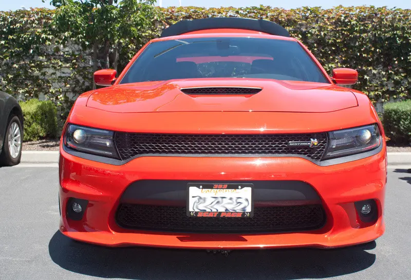 Quick-Release Front License Plate Bracket 2015-2018 Dodge Charger Srt 392, Scatpack, Hellcat And 2017-2018 Daytona (Sns66e) 1