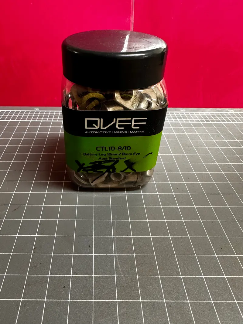 Qvee Ctl10-8/10 Battery Cable Lug, Jar 1